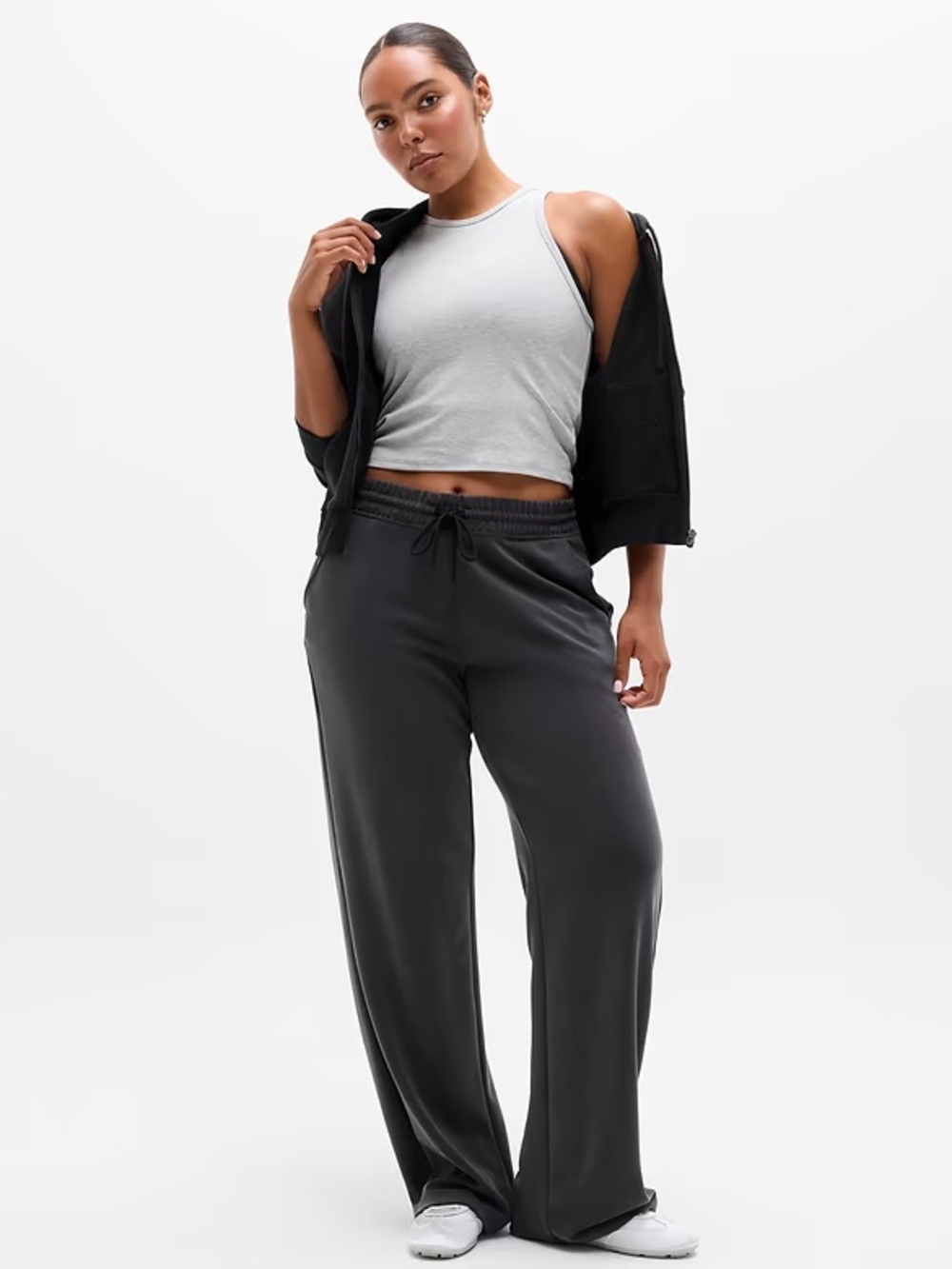Athleta Seasoft Mid Rise Straight Pant